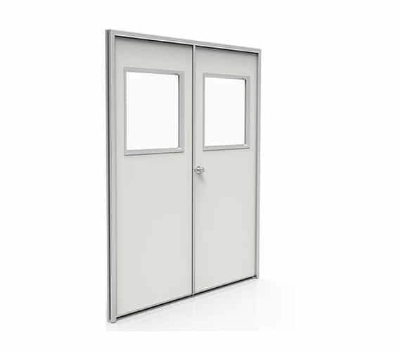 二、雙開扇形門