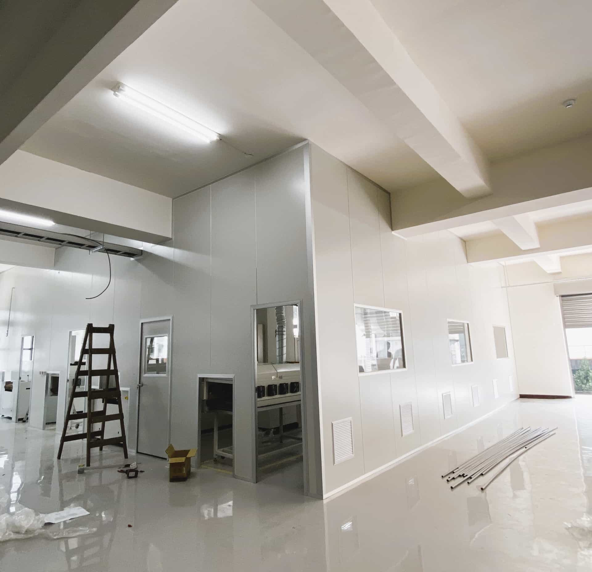 新北市-樹林區/生產區-隔間工程 - 辦公室庫板隔間工程